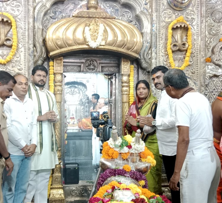 पावसाकरिता ग्रामदैवत श्री सिद्धरामेश्वरांना साकडे