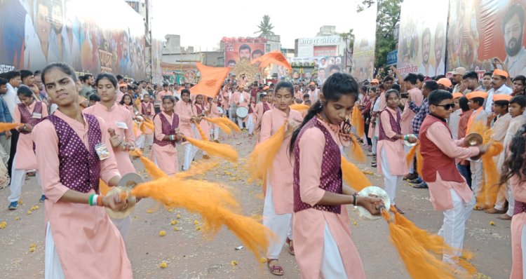 श्री गणेश विसर्जन मिरवणुकीस दणक्यात प्रारंभ